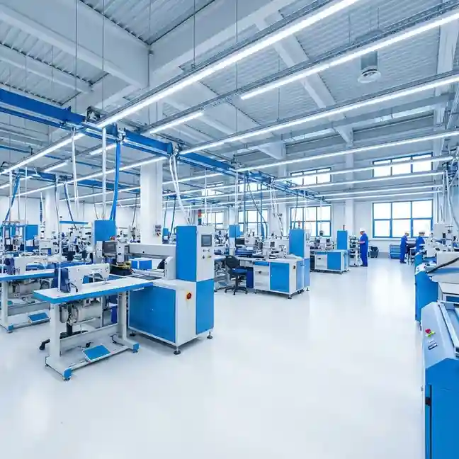 Modern garment factory